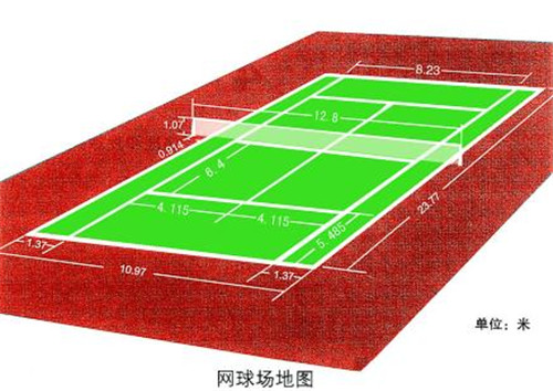 丙烯酸网球场 